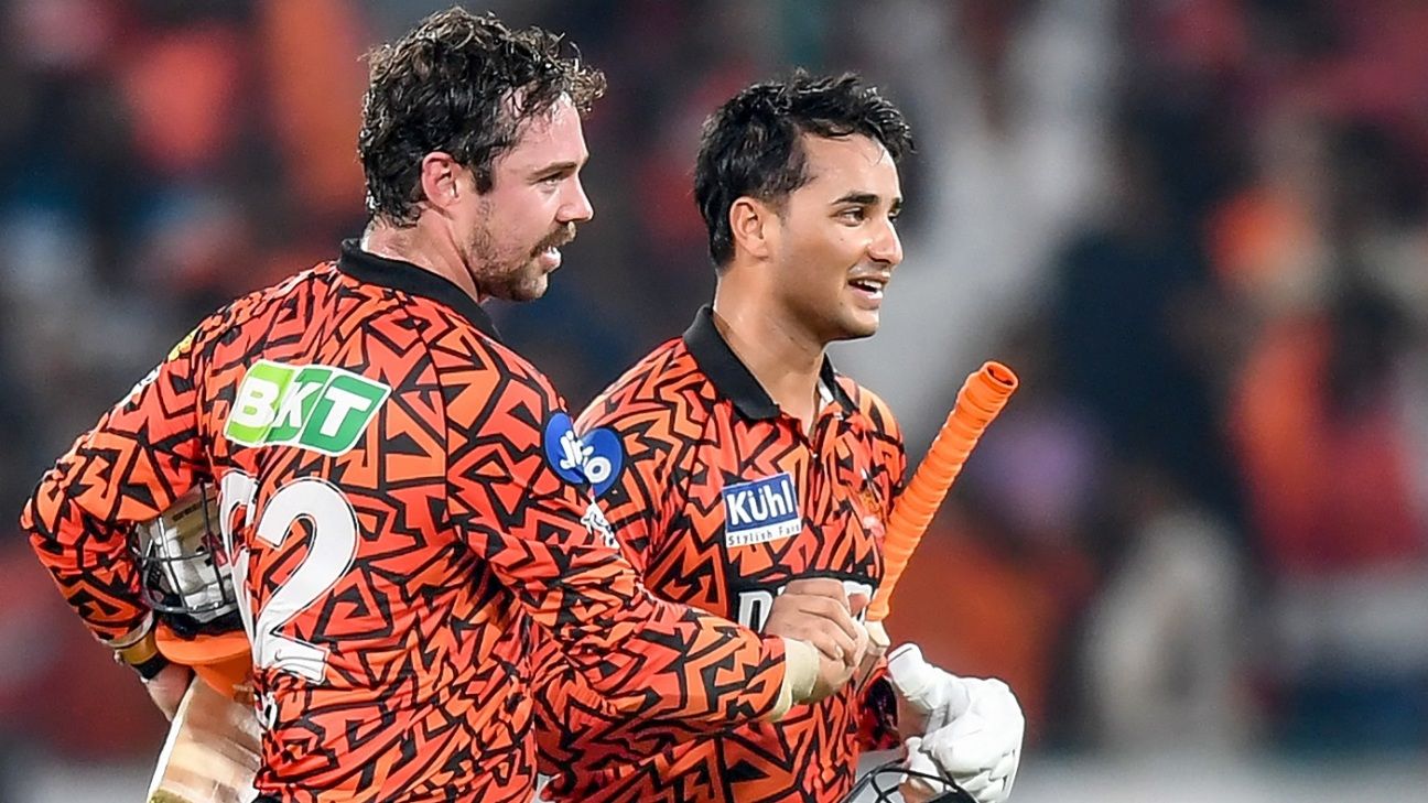 Batting powerhouse SRH to start without captain Cummins