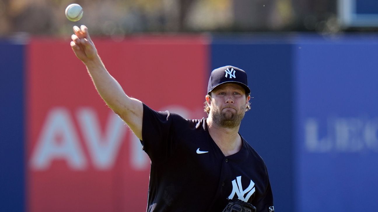 Yankees' Cole to begin season on 15-day IL instead of 60-day