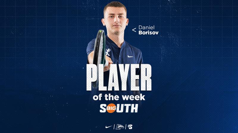 Borisov Named Big South Player of the Week