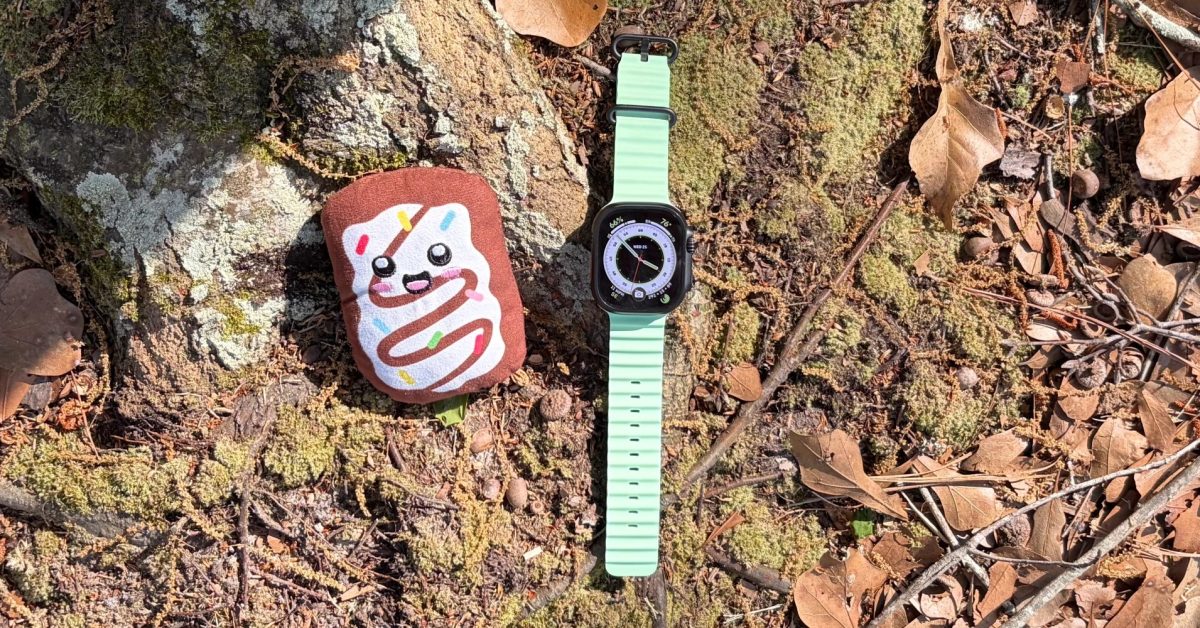 Apple Watch and my plush Pop-Tart
