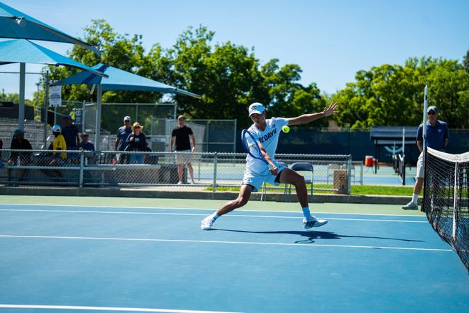 UC Davis Men's Tennis Dominates Against UC Riverside