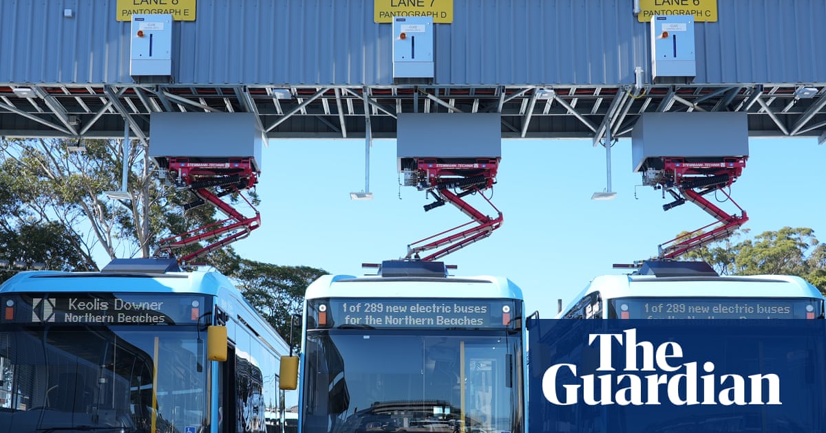 Australia urged to swap diesel for electric buses as fuel costs soar | Transport
