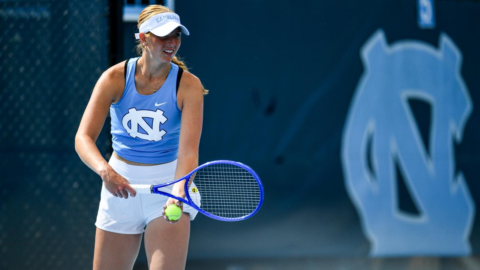 Anna Frey University of North Carolina Women’s Tennis v Louisville Chewing Tennis CenterChapel Hill, NC Sunday, March 15th, 2026  Dalton Wainscott