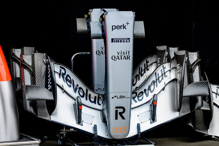 Front wing of Gabriel Bortoleto, Audi F1 Team
