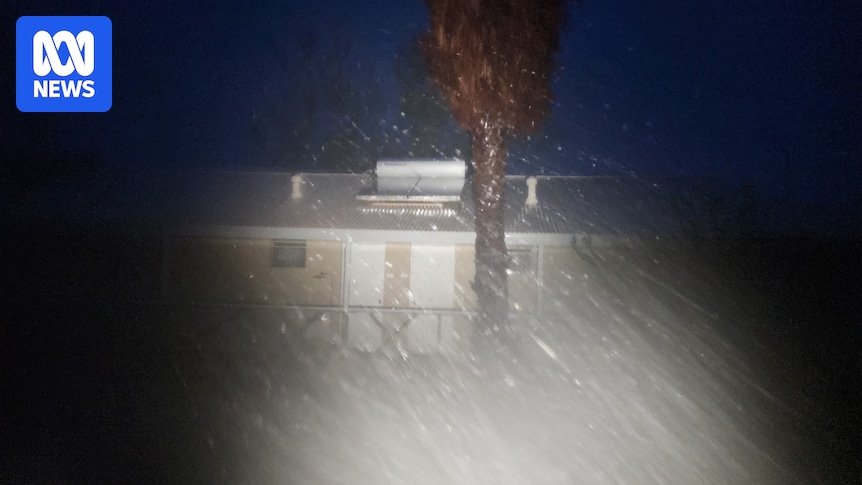 Tropical Cyclone Narelle impacts west Pilbara coast as category four system