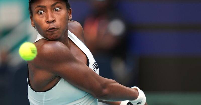A clinical Coco Gauff (pic) has reached her sixth Masters 100 final after whipping Karolina Muchova. Photo: AP PHOTO