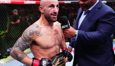 Volkanovski’s coach: ‘Barking like a dog’ won’t earn Silva a title shot