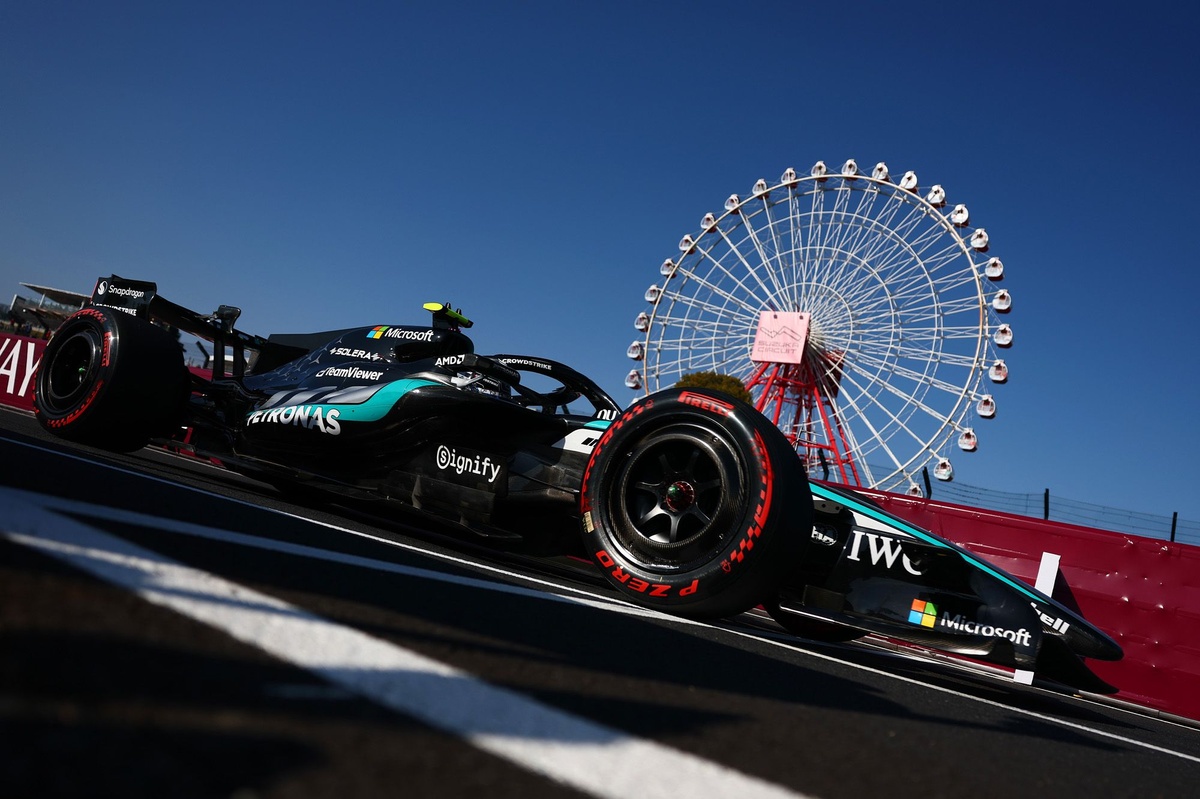 Is Mercedes sandbagging in Japan?