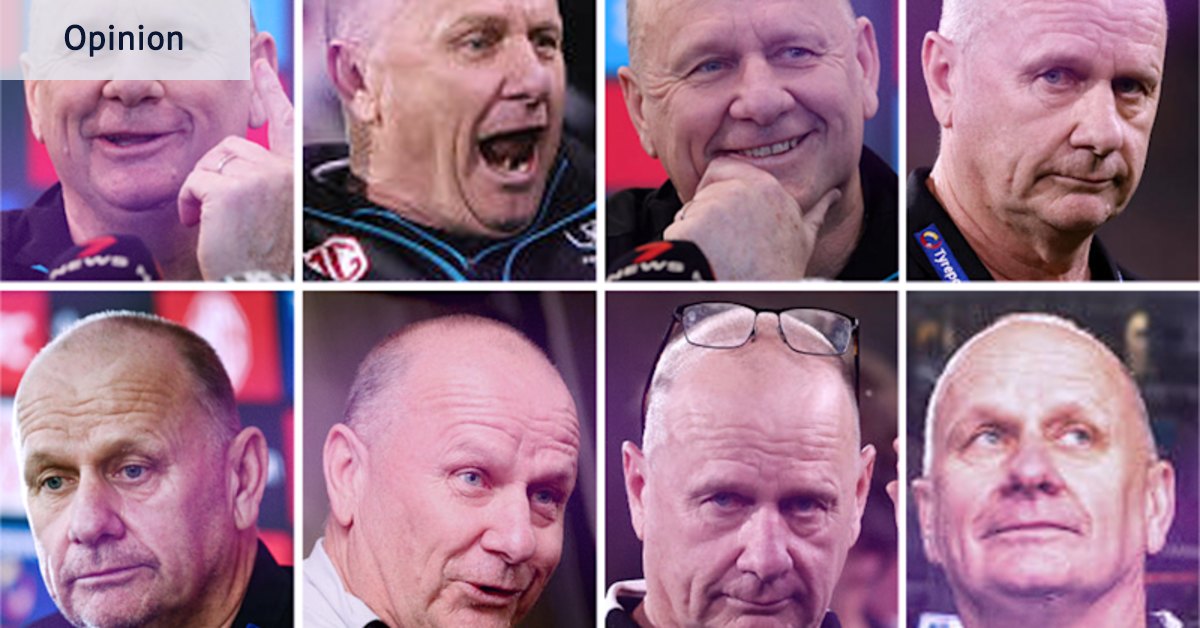 Four AFL clubs tried to hire Ken Hinkley after he finished at Port Adelaide, but he was born to be a coach