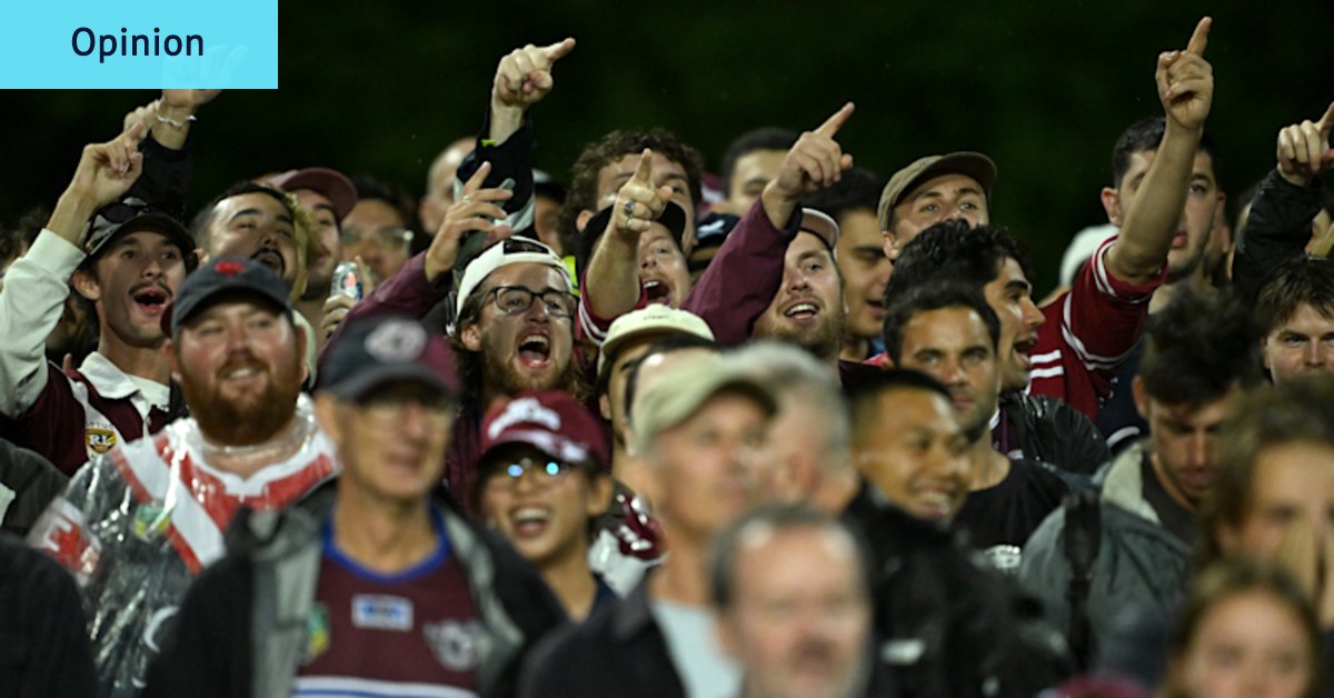 Get off the boos, Manly fans – or better still, boo your own awful team