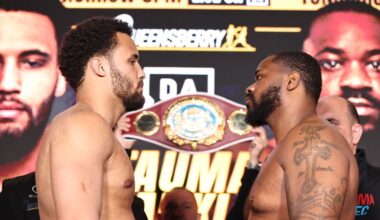 Jermaine Franklin Jr. 16 pounds heavier than Moses Itauma for heavyweight clash