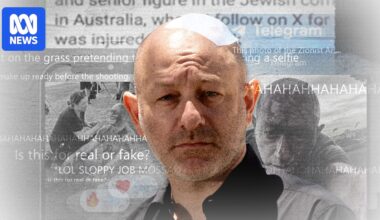 This man went viral after surviving Bondi. Then the internet took a dark turn