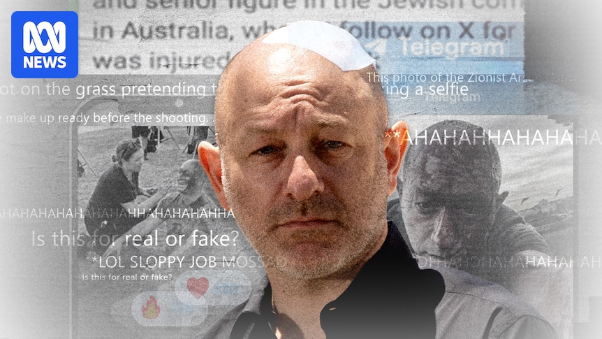 This man went viral after surviving Bondi. Then the internet took a dark turn