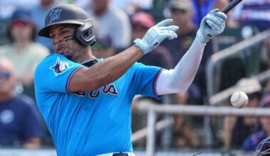 Marlins scratch Morel from Friday's game with strained oblique