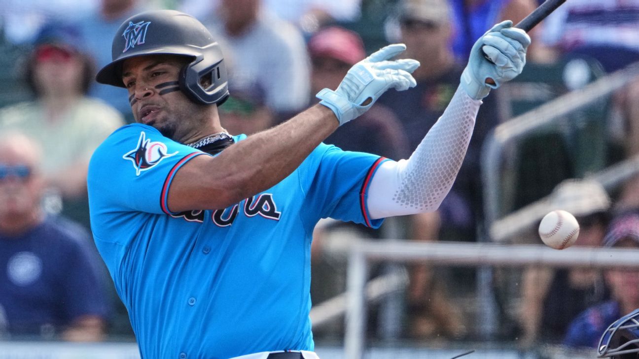 Marlins scratch Morel from Friday's game with strained oblique