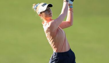 Nelly Korda hits her stride, builds 2-shot lead in Phoenix