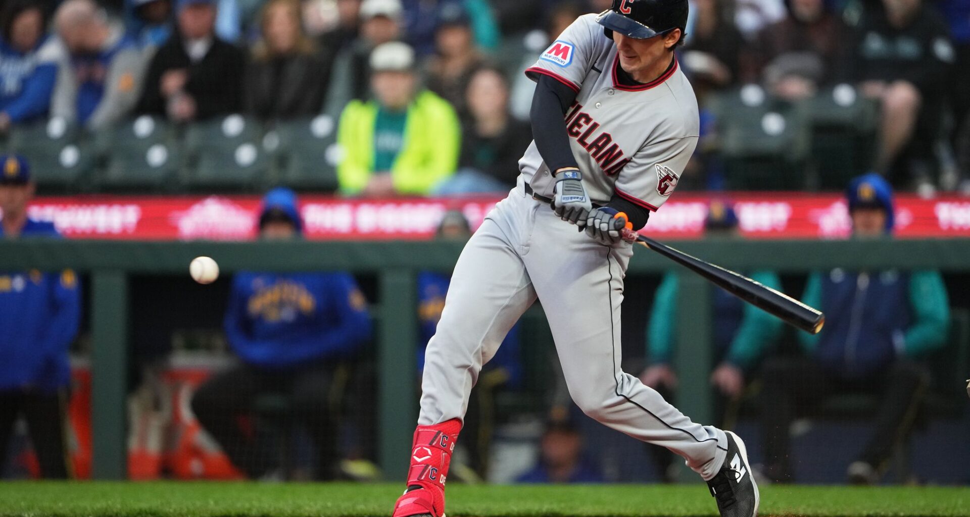 Guardians’ Chase DeLauter continues strong start, hits 3rd homer in 2nd career regular-season game