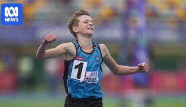 Meet the 11-year-old Qld schoolboy who just broke two national run records
