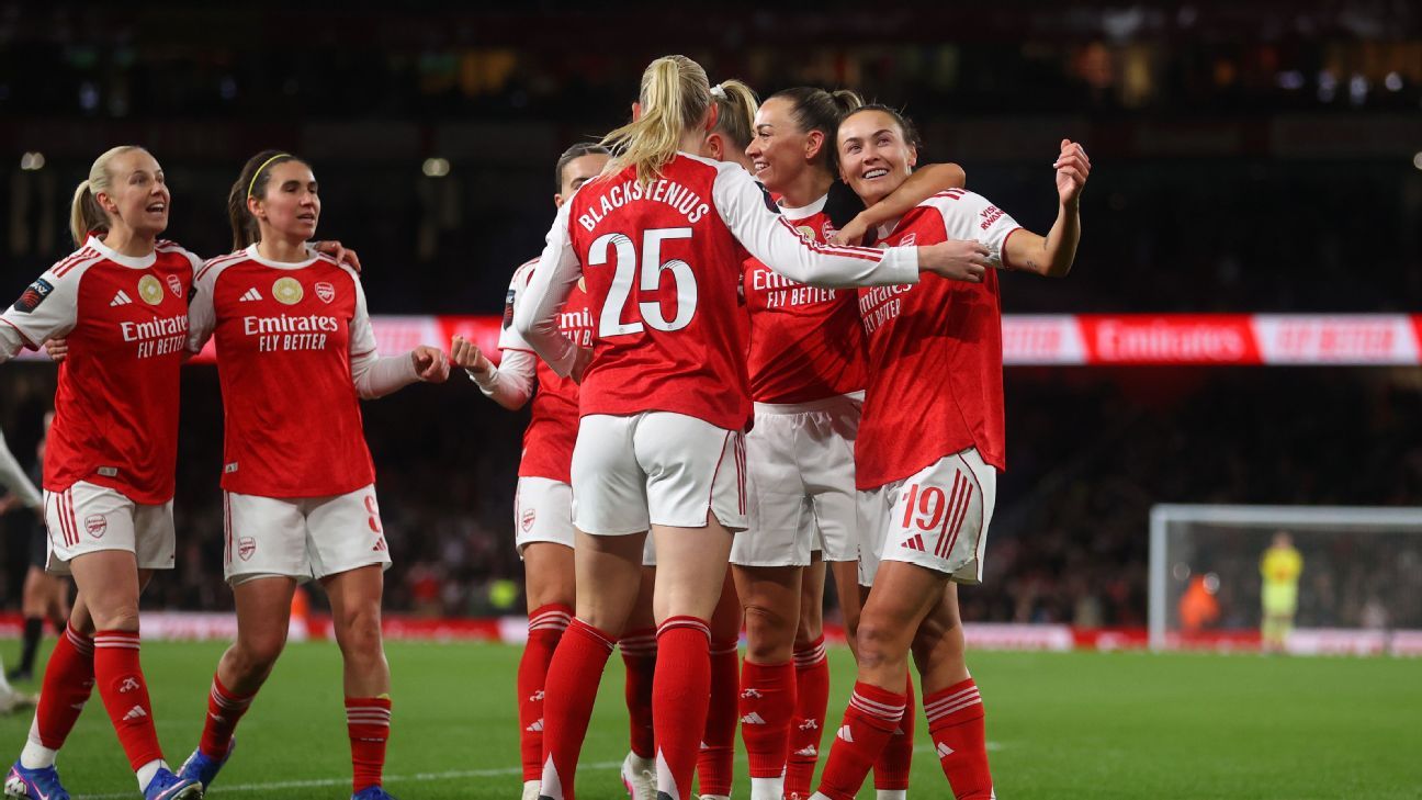 Arsenal vs Tottenham LIVE Latest updates from WSL north London derby