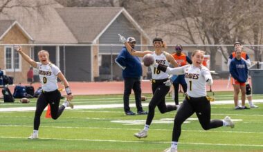 (1) Women's Flag Football Shuts Out (RV) Midland, 48-0