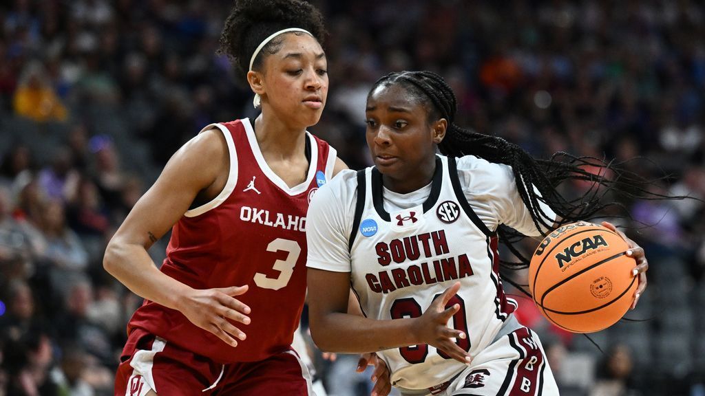 South Carolina powers past Oklahoma to make Elite Eight