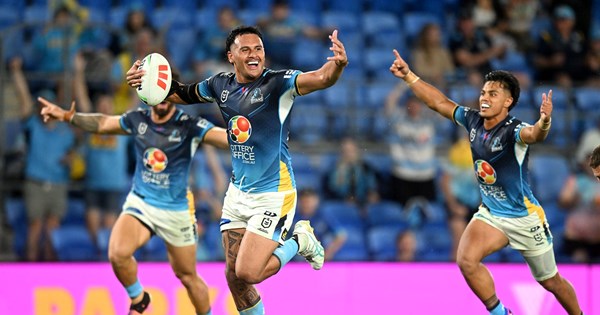 Arama Hau 2nd Try | NRL.com