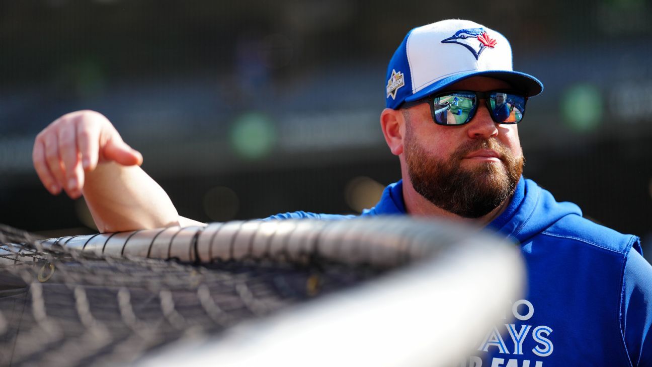 Blue Jays' John Schneider gets reassurance from Steve Kerr
