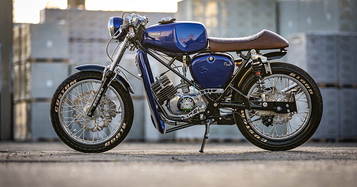 Bike EXIF | A Custom Simson S50 Cafe Racer