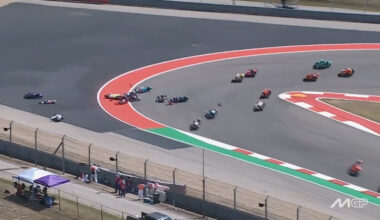 Senna Agius wins after horror crash red-flags Moto2 race at COTA