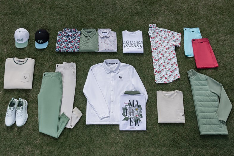The TravisMathew "Favorite Time of Year" collection designed with Akshay Bhatia.