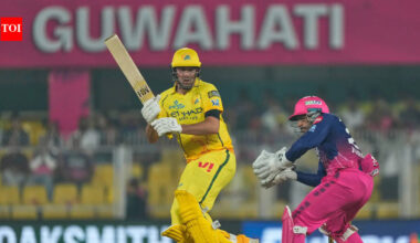 CSK's Jamie Overton surpasses MS Dhoni, sets new record in defeat vs RR | Cricket News