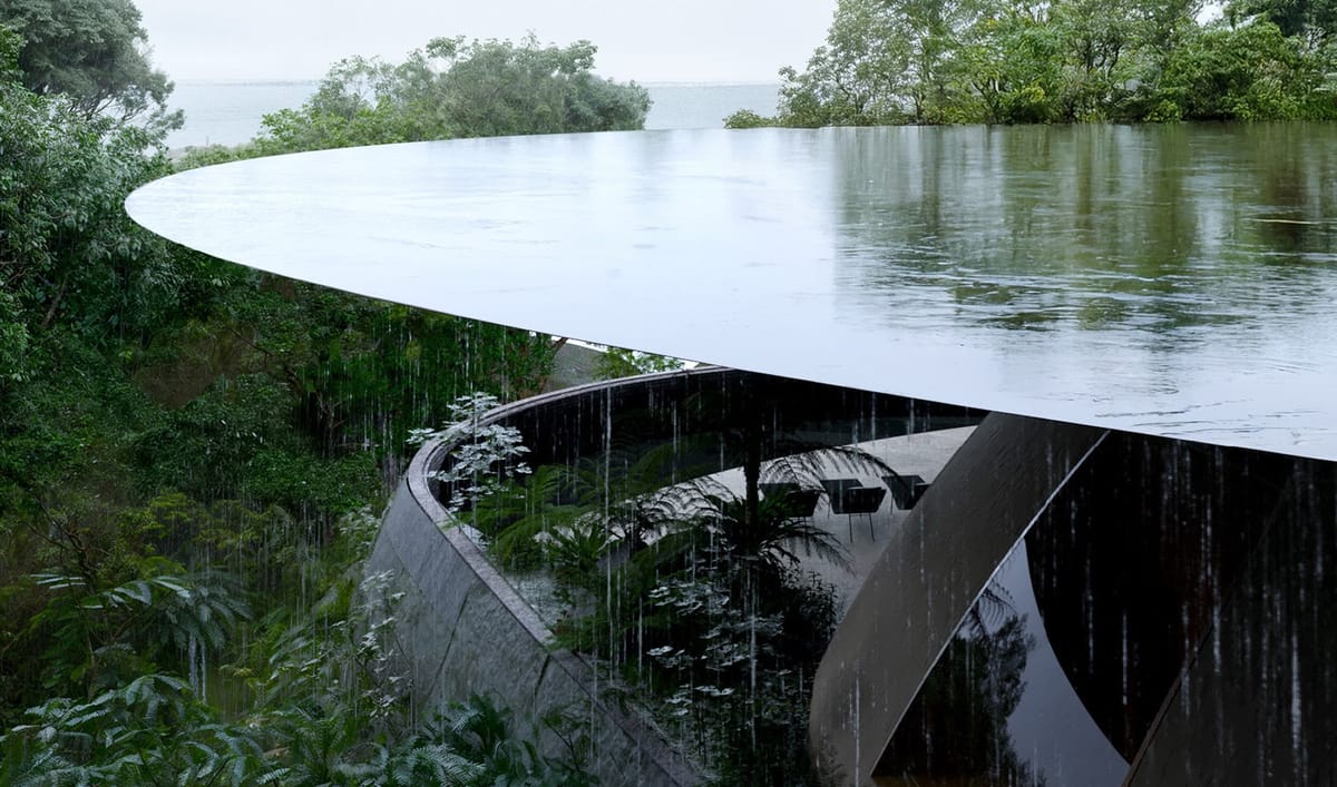 Villa inspired by sound of rain wins NOT A HOTEL 2026 competition | News