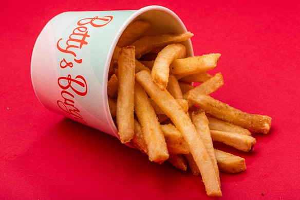 Betty's Burgers fries.