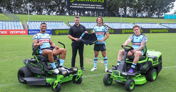 Greenworks powers up Sharks as NRL shorts sponsor