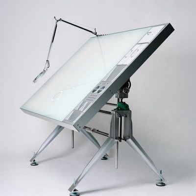 An Extreme Custom Drafting Table, by Industrial Design Firm Caliper