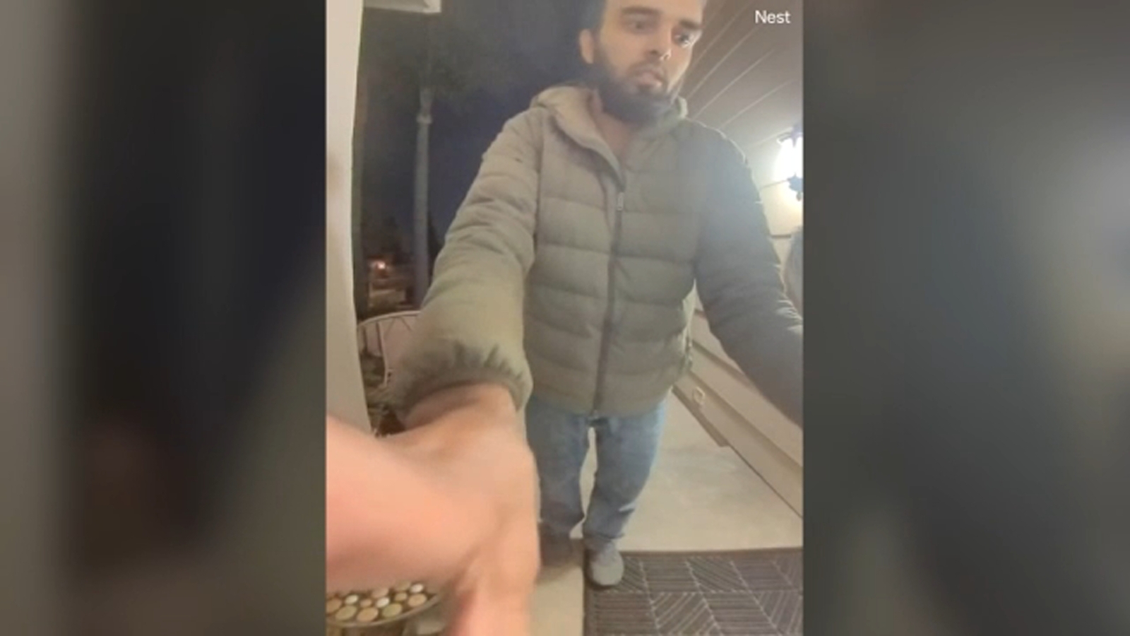 Caught on video: Father speaks out after adult son arrested for allegedly kicking in door of Riverside home