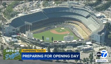Opening Day: Dodgers begin season at home against the Arizona Diamondbacks