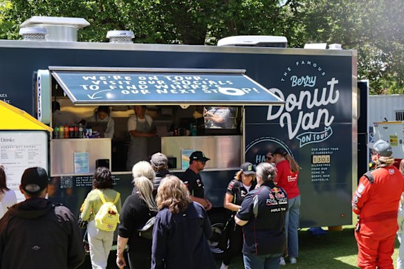Berry Donut Van is heading to the Grand Prix this year. 