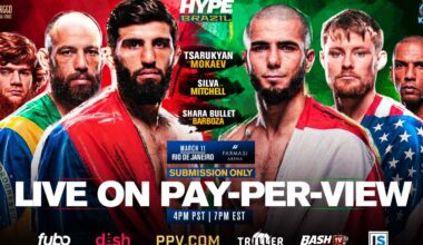 Hype Brazil: Arman Tsarukyan vs. Muhammad Mokaev live results, video highlights