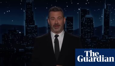 Jimmy Kimmel on Mike Johnson’s new award for Trump: ‘You can almost feel his spine exiting his body’ | Late-night TV roundup