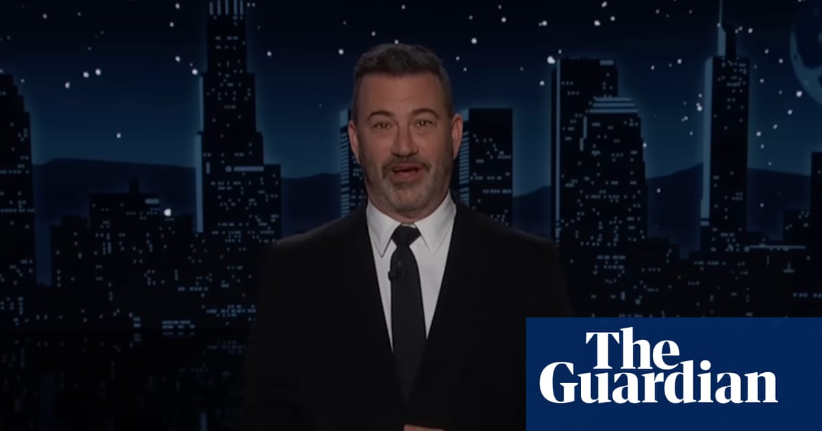 Jimmy Kimmel on Mike Johnson’s new award for Trump: ‘You can almost feel his spine exiting his body’ | Late-night TV roundup