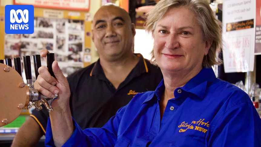 Brisbane couple give up city life, careers, and move to outback to run Silverton Hotel