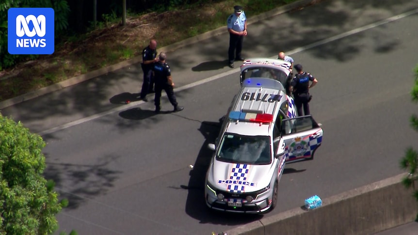 Police shoot allegedly armed man on Sunshine Coast after car crash