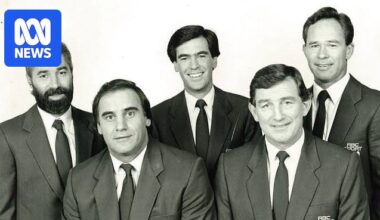 How the 'four right blokes' turned the ABC's coverage of the VFA into must-watch TV for footy fans