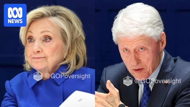 Bill and Hillary Clinton were questioned about Epstein, his victims and associates in Congress