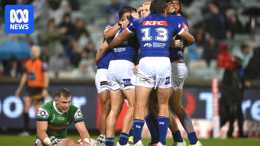 NRL 2026: Canterbury outlast Canberra in torrential conditions to earn tough 14-10 victory