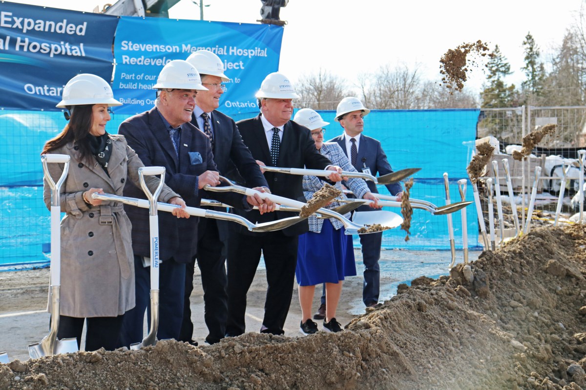 Premier helps break ground on 'deeply personal' Alliston hospital expansion