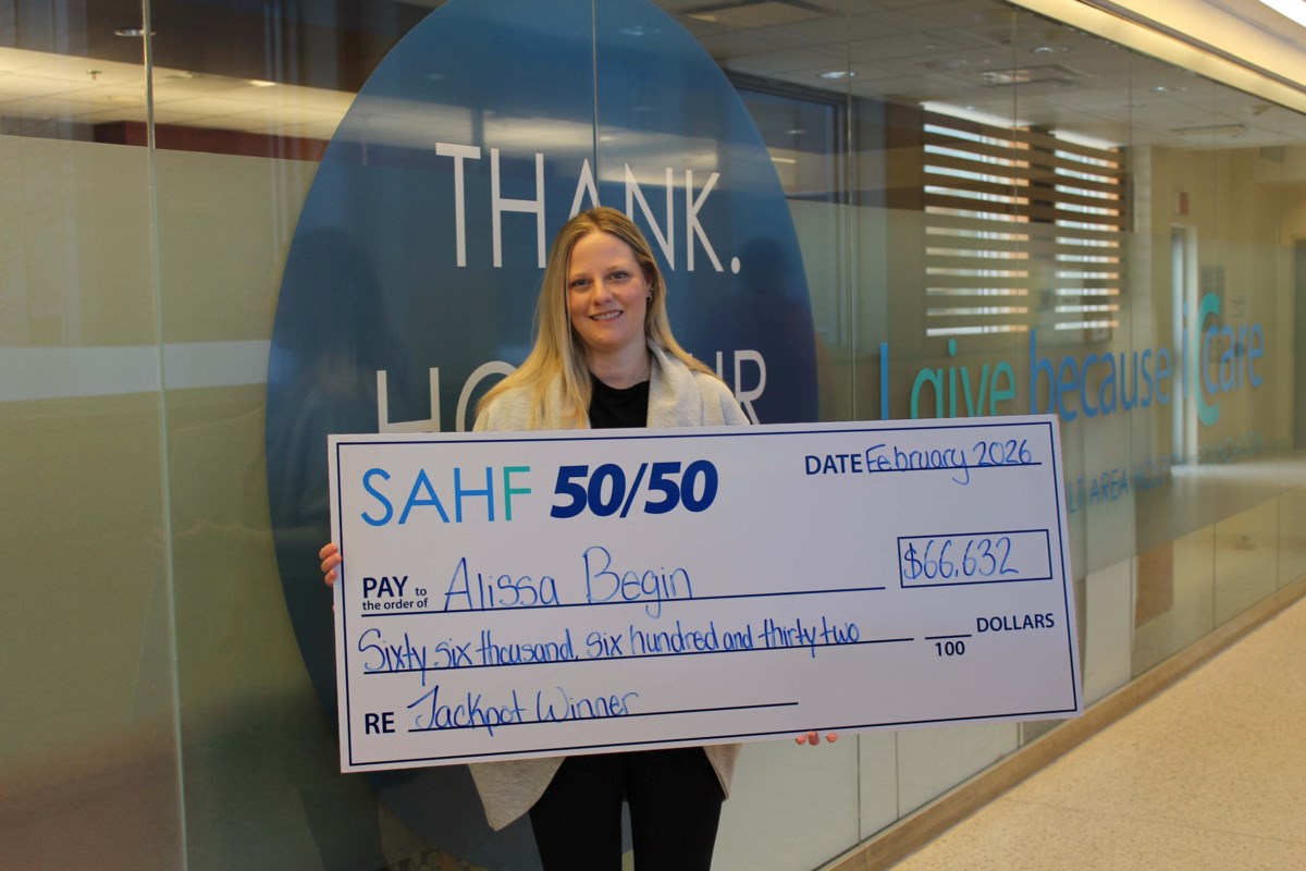 Local health-care worker celebrates hospital lottery win