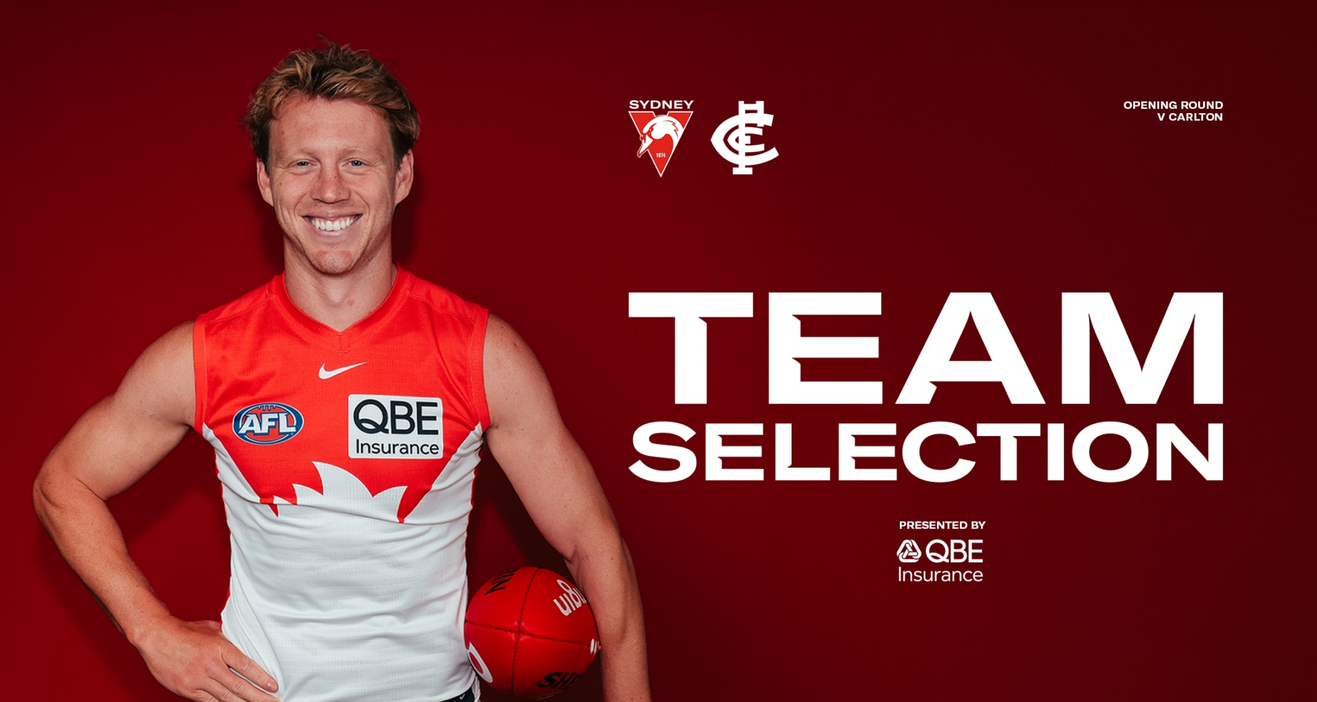 Opening Round team locked in