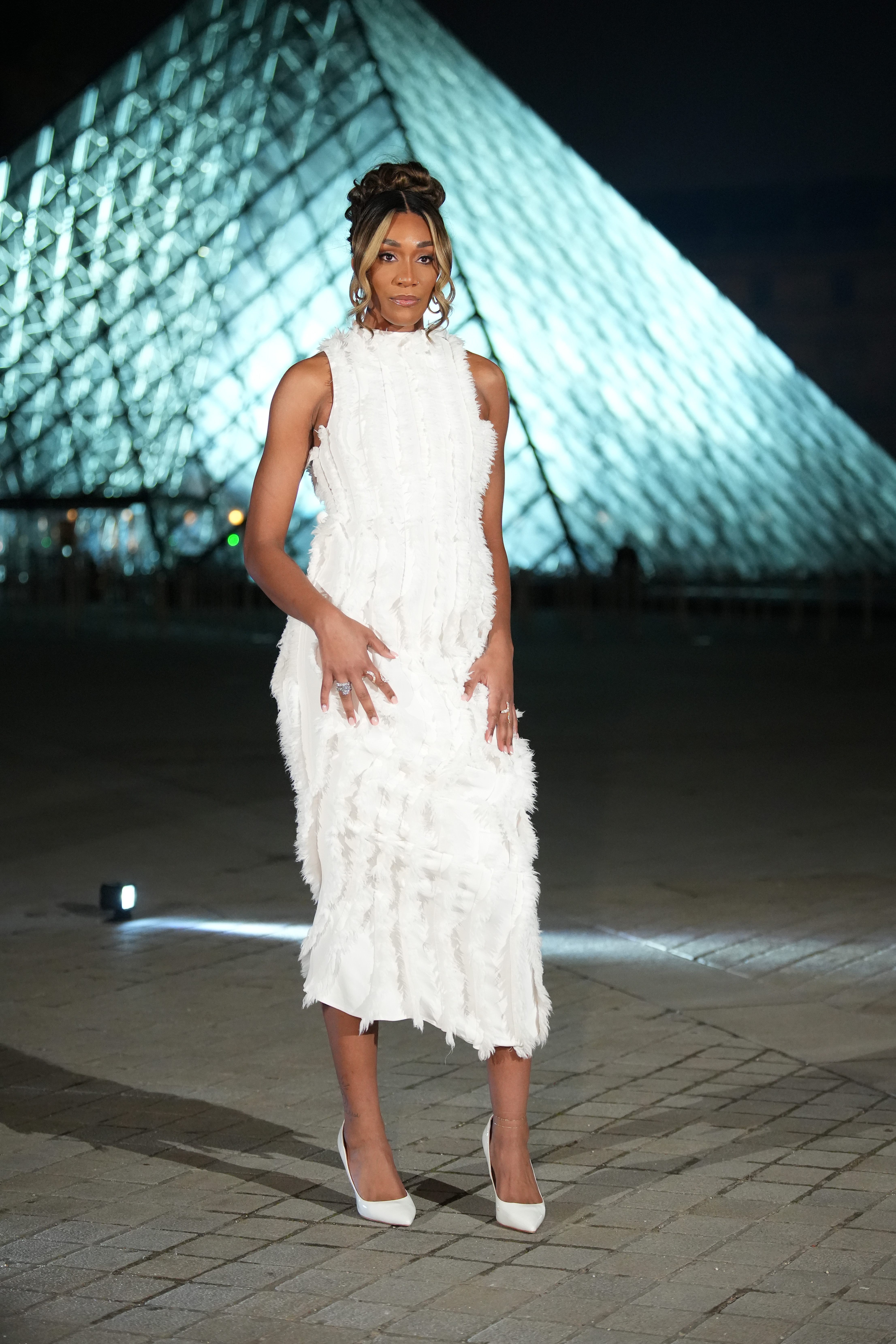 A'ja Wilson at the Grand Dîner du Louvre